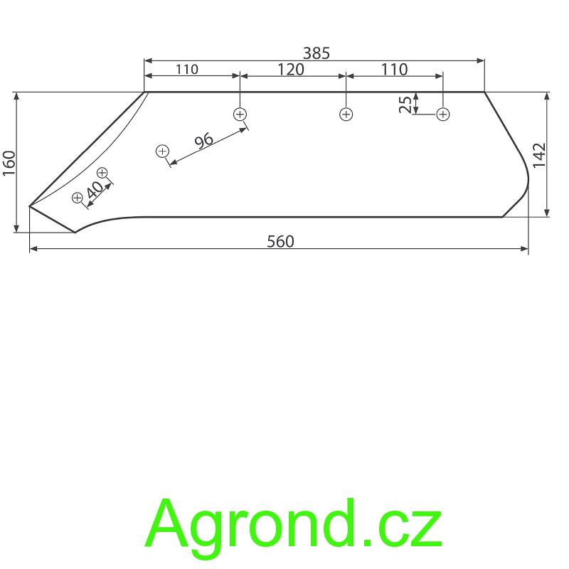 Radlice KVERNELAND 16" 73005/L