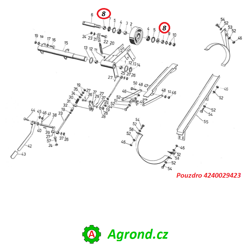Pouzdro 4240029423 067/03 Fortschritt E 524