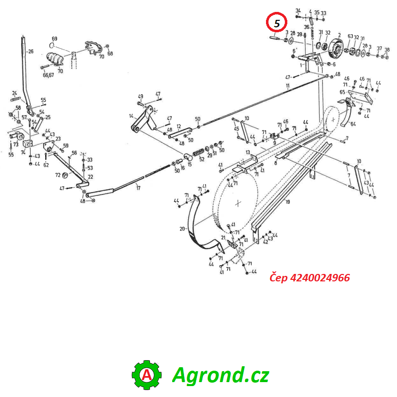 Čep 4240024966 076/05 Lida 1300