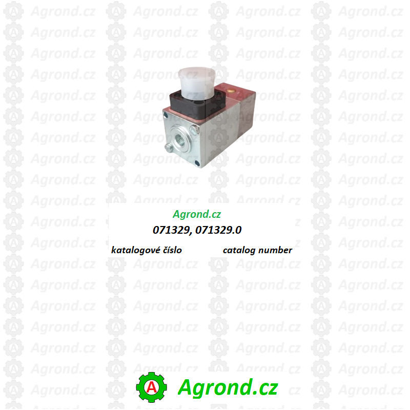 Magnetický ventil 071329.0 pro Claas