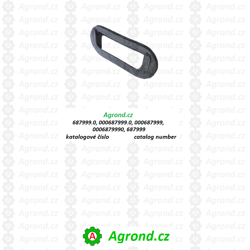 Těsnění gumové 687999 vhodné pro Claas