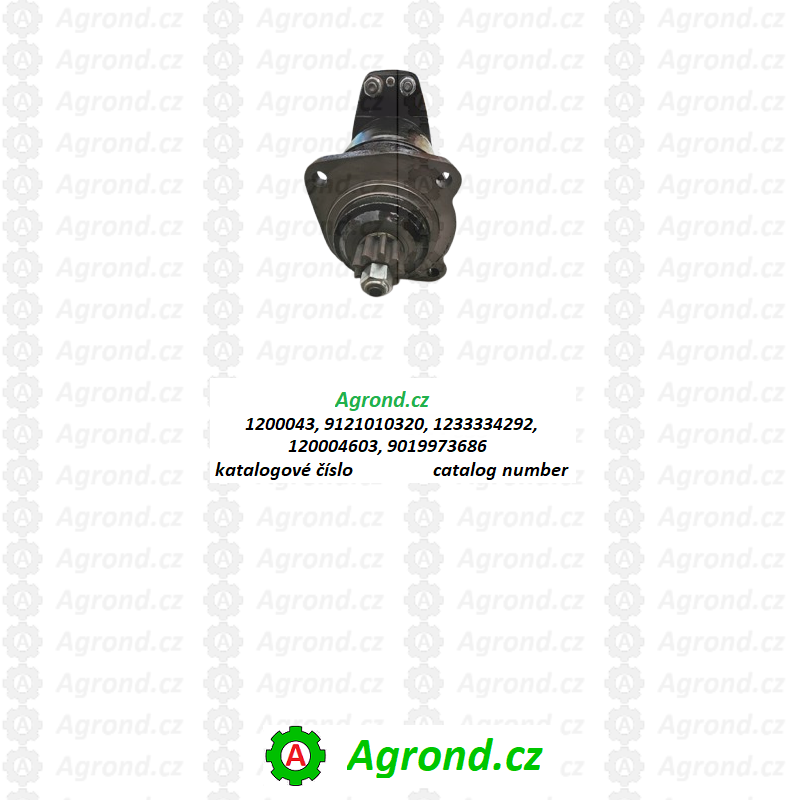 Startér IM 21 5/24 - BOSCH nový 9019973686 pro kombajn Fortschritt E 524