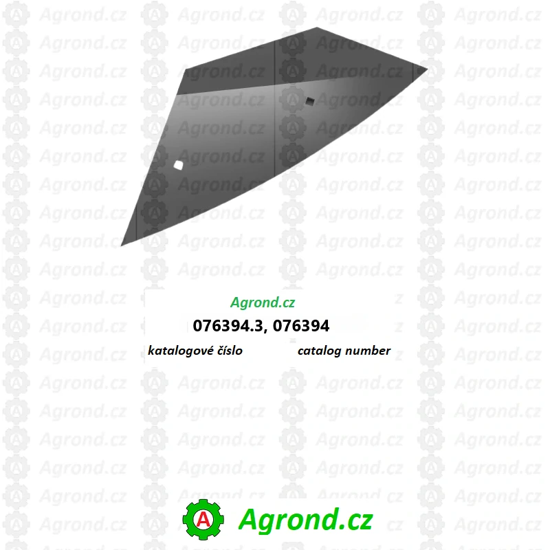 Kovové opláštění (vpravo) 076394 vhodné pro Claas Jaguar