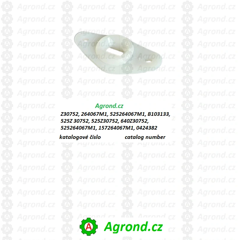 Vodítko palce šneku Z30752 vhodné John Deere