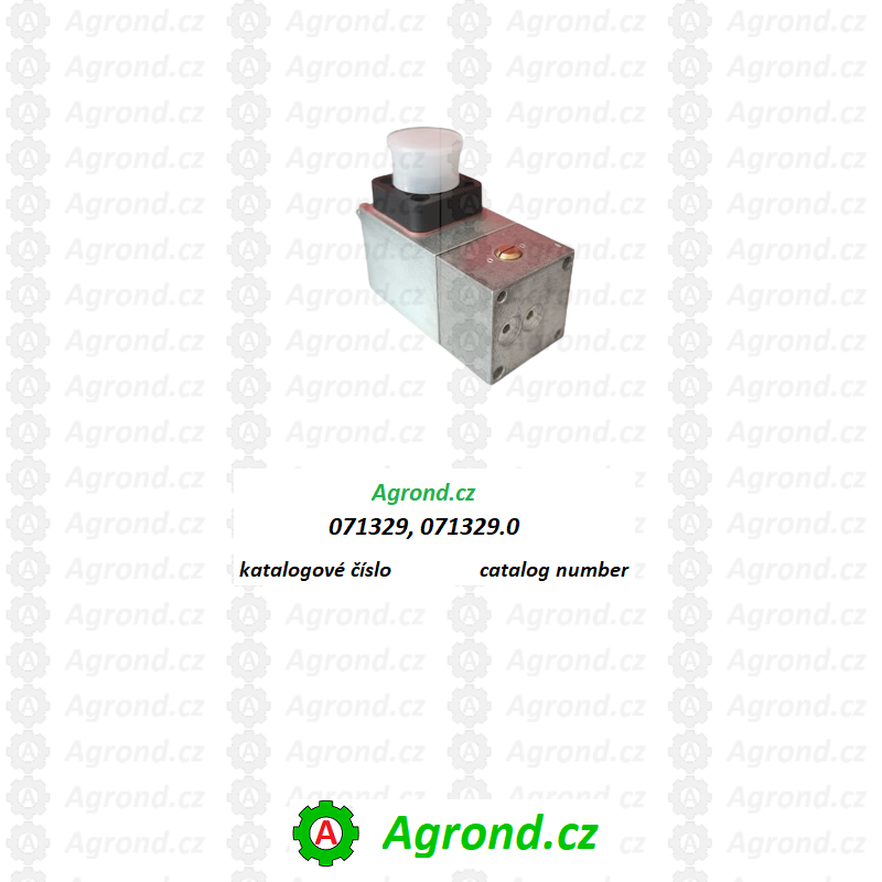 Magnetický ventil 071329.0 pro Claas