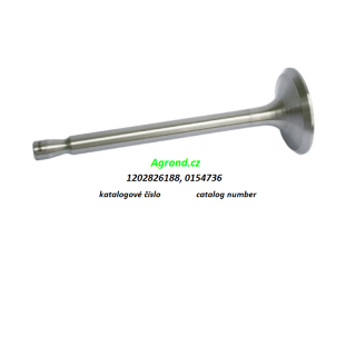 Ventil sací W50 1500/34 0011304 Fortschritt ZT 300, ZT 303, ZT 304