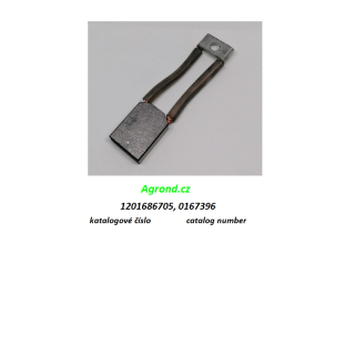 Kartáč uhlíkový 2704/82 0167396 Fortschritt ZT 300, ZT 303, ZT 304
