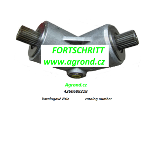 Převodovka vysýpání hliníková 181/01 4260688218 Fortschritt E 525