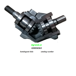 Převodovka plnícího šneku 720/31 020058363 CASE CF80