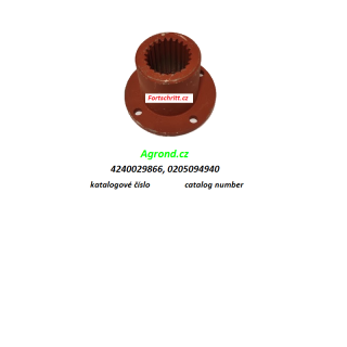 Připojovací příruba 102/02 4240029866 Fortschritt E 517