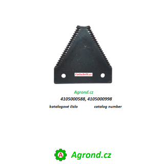 Žabka C10 horní drážkování 081/47 4105000588 Fortschritt E 302