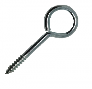Oko s vrutem ∅ 5,2 x 50 x 20 mm, 4 ks, pozinkovaný