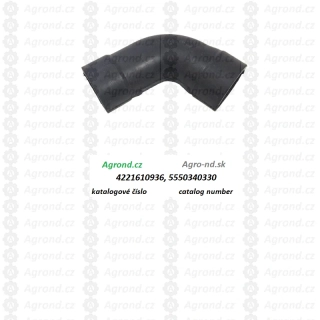 Pryžové koleno 50x45 010/49 4221610936 Fortschritt E 512