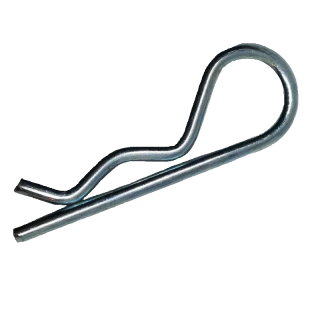 Závlačka pružinová ∅ 6,0 x 105 x 30 mm, 1 ks, pozinkovaná