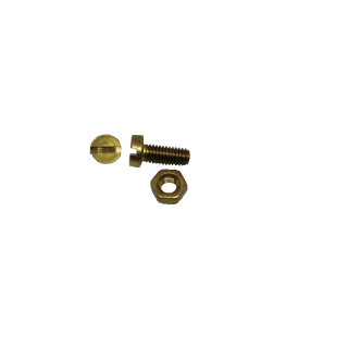 Šroub s válcovou hlavou M3 x 10 mm, 18 ks, pomosazený