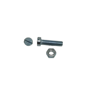Šroub s válcovou hlavou M4 x 16 mm, 18 ks, pozinkovaný