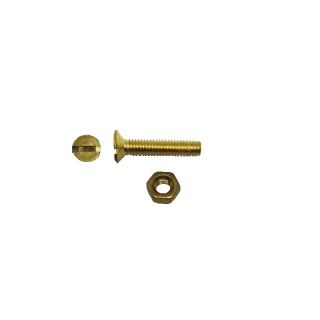 Šroub se zápustnou hlavou M3 x 10 mm, 18 ks, pomosazený