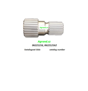 Pojistný hřídel 15/45 06221216, 062212162 RMA-8