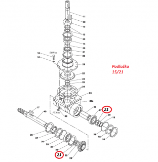 Podložka 15/021 (RA-140)