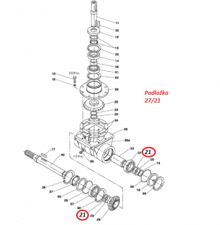Podložka 27/021 (RA-80,RA-100)