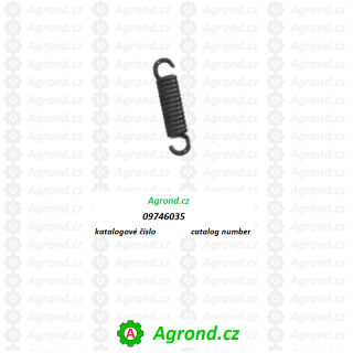Tažná pružina - pružina čelisti 03/38 RUR-55 09746035