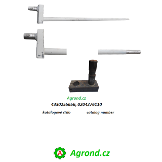 Kliková hřídel 17/20 4330255656 Fortschritt K 454