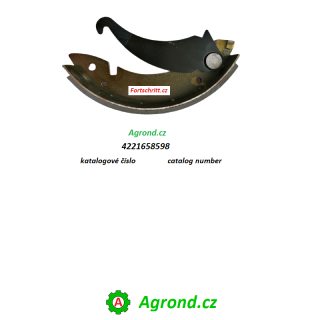 Brzdová čelist úplná - Pravá 007/28 4221658598 Fortschritt E 301