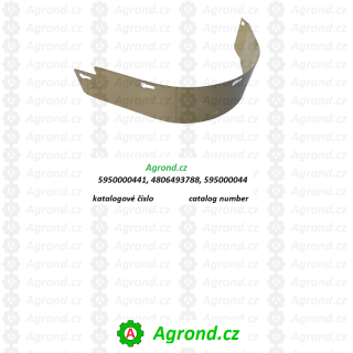 Krycí plech - vlevo 68/05 4806493788 Fortschritt E 512
