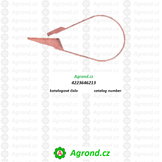 Třmen rozdělovače 161/01 4223646213 Fortschritt E 516