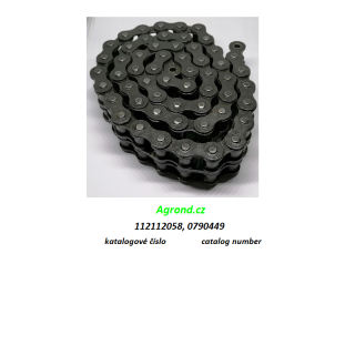 Válečkový řetěz 12B-2 x 57 článků 04/39 112112058 RUR-5