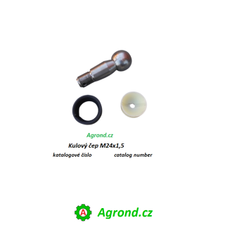 Kulový čep M24x1,5 9999/03 Fortschritt ZT 300, ZT 303, ZT 304