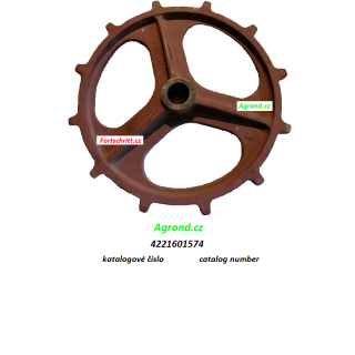 Řetězové kolo 050/34 4221601574 Fortschritt E 512