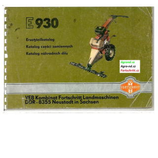 Katalog dílů Fortschritt E930