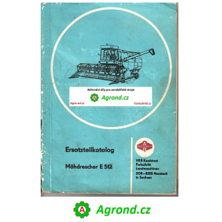 Katalog dílů Fortschritt E 512