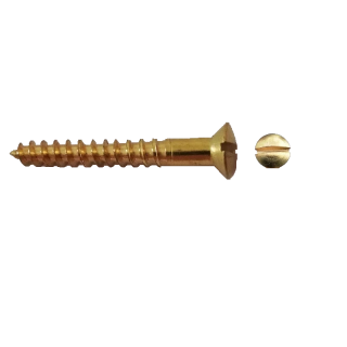 Šroub ∅ 4,0 x 20 mm, 8 ks, zlatý
