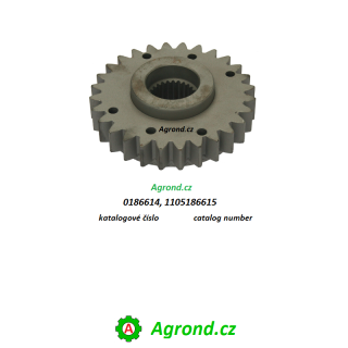 Ozubené kolo spojky gumové 4201/01 0186614 Fortschritt ZT 300, ZT 303, ZT 304