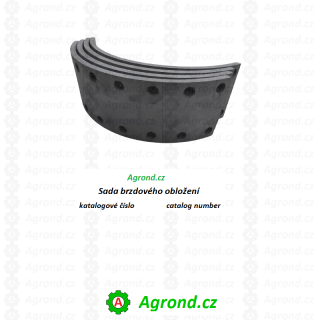 Sada brzdového obložení 120x8 mm 4250808719543