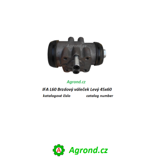 Brzdový váleček Levý 45 x 60 mm IFA L60