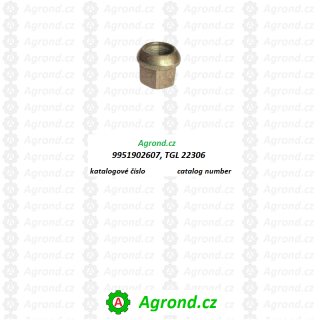 Matice kola CM20x1,5 076/32 9951902607 Fortschritt E 517