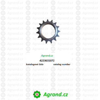 Řetězové kolo 059/02 4223631071 Fortschritt E 512